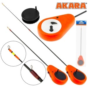 Winter rod Akara Detent M 400 2-8g RED