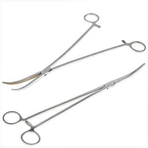 Forceps Akara forceps curved 10cm IN-FC-3802