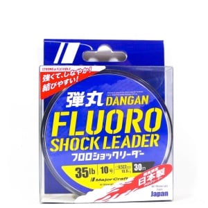 Fluorocarbon Shock Leader Major Craft Dangan 35lb #10 0,522mm 18,8kg 30m