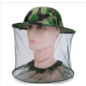 Mosquito net hat Akara camo