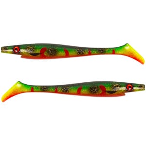 Silikoon Strike Pro Pig Shad JR 20cm 50g 2tk #133 Psycho Spotted Bullhead