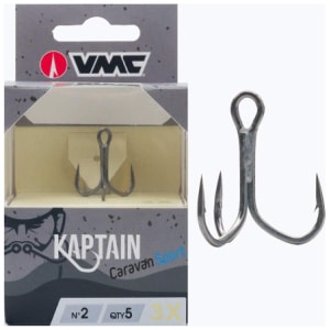 Kolmik VMC 7557 CT Kaptain treble #6 5tk