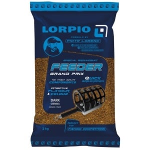 Peibutussööt Lorpio feeder grand prix dark 1kg ZA-LO 512