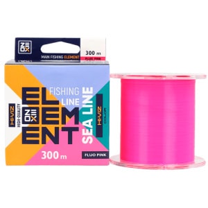 Tamiil Zeox Nylon Line Hi-Viz Element Sea Fluo Pink 0.309mm 10.3kg 300m