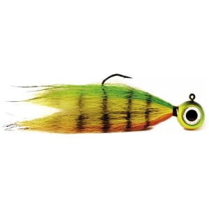 VMC 7158 Moontail jig firetiger 2/0 3.5g 2pcs