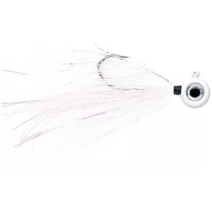 VMC 7158 Moontail jig white 2/0 3.5g 2pcs