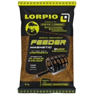 Bait Lorpio feeder magnetic dark 2kg ZA-LO 522