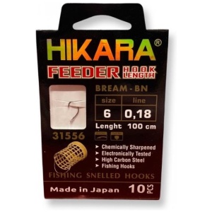 Lips Traper Hikara Feeder Bream 100cm 0,16mm #10 10tk 31554