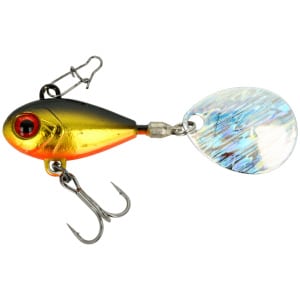 Rotating Golden Catch Yoke Tail Spinner 2.8cm 14g #11SH