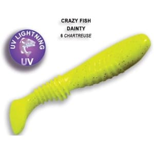 Silicone Crazy-Fish Dainty 3.3” 8.5cm 6pcs #6