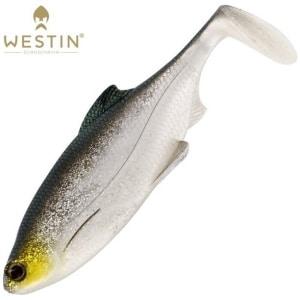 Silikoon Westin ricky the roach shadtail 7cm 2tk Headlight