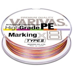 Rope Varivas #0,8 PE X8 0,15mm 150m, 7,2kg multicolor