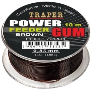 Power Feeder Gum Trapper Brown 0.85mm 10m test 11kg