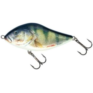 Jerk Salmo Slider 10cm 36g Floating 1-3,5m #Real Perch