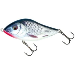 Jerk Salmo Slider 10cm 36g Floating 1-3,5m #Real Grey Shiner