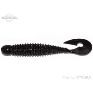 Silikoon Jackall Wobbring 2,5” 5cm 6tk Solid Black