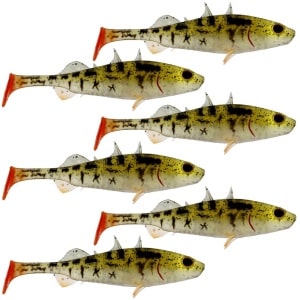 Silikoon Westin stanley the stickleback 7,5cm Pearl Stickleback 6tk