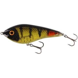 Jerk Westin Swim Glidebait 10cm 34g S 3D #Oliveoil Perch