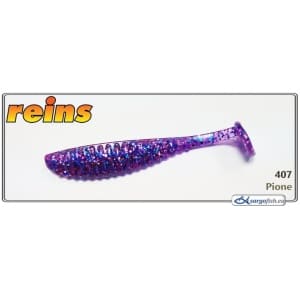 Silikoon Reins S-cape shad 3,5” 8,9cm 407 pione 6tk