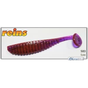 Silicone Reins S-cape shad 3.5” 8.9cm 583 Lox