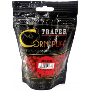 Konksusööt TRAPER Corn Puff (puhutud mais) Bloodworm 4mm/20g 15030