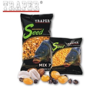 Söödalisand Traper Mix 7 (Red Corn, Yellow Corn, Soy, Wheat, Hemp) 1kg 03056