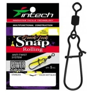 Landilõks Intech Quick Lock Snap 5tk 48kg #3