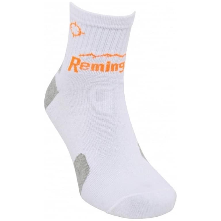 -Remington-Hunting-Thin-Short-Socks-40-Den-White-Orange-2-2