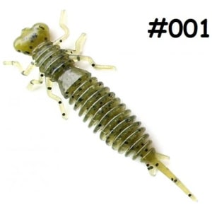 Silikoon Fanatik Larva 3.0” 7.5cm 6tk #001