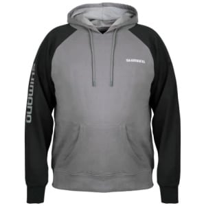 Pusa Shimano Wear Pull Over Hoodie Grey/Black SIZE 3XL SHPHGYL