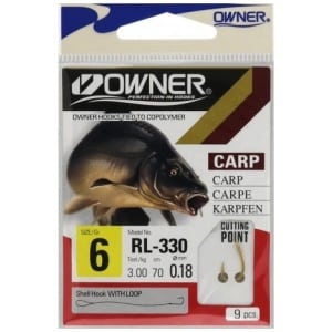 Lips Owner Carp RL-330 70cm/3.0kg/0.18mm 10tk #8