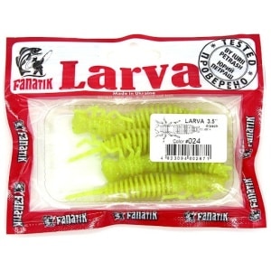 Silikoon Fanatik Larva 3.5” 8.8cm 8tk #024