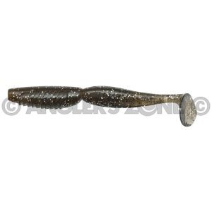 Silikoon Megabass worm 4” original smoke silver glitter 10,16cm 3tk