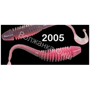 Silicone Volzhanka Tailed Worm 130 13cm TW130-2005 6pcs