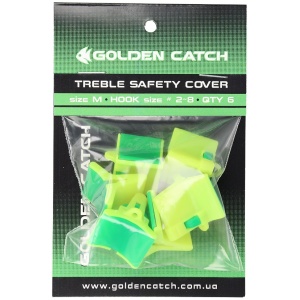 Golden catch treble safety cover (adjustable) 6 pcs