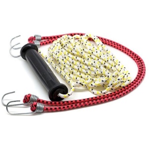 Sled rope 5m with 2 load rubbers