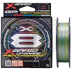 Nöör YGK X-Braid Upgrade Pentagram x8 #0.8 0.15mm 7.2kg 150m Multicolor