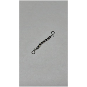 Lure chain black 25mm