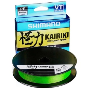 Line Shimano Kairiki X8 Mantis Green 0.06mm/5.30kg/150m