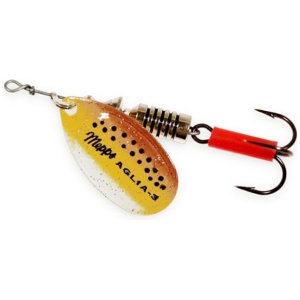 Spinning Mepps Aglia Fluo Brown Trout 3.5g #1