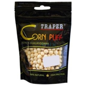 Hook bait TRAPER Corn Puff Garlic 4mm/20g 15040