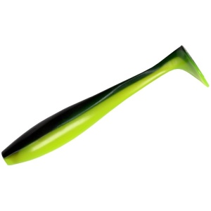 Silikoon Narval Choppy Tail 18cm 3tk #045 Black Lime