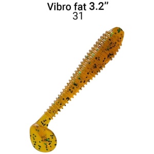 Silicone Crazy-Fish Vibro Fat 3.2” 8cm 5pcs #31