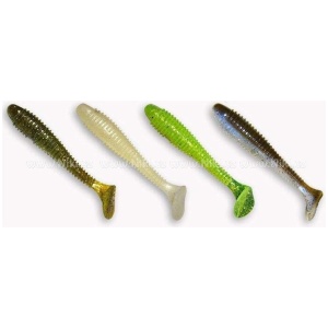 Silikoon Crazy-Fish Vibro Fat 4” 10cm 4tk (erinevad) #M21