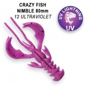 Silikoon Crazy-Fish Nimble Floating 3,2” 8cm 6tk #12