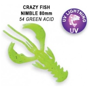 Silikoon Crazy-Fish Nimble Floating 3,2” 8cm 6tk #54