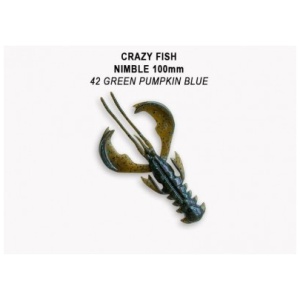 Silikoon Crazy-Fish Nimble 4” 10cm 5tk #42