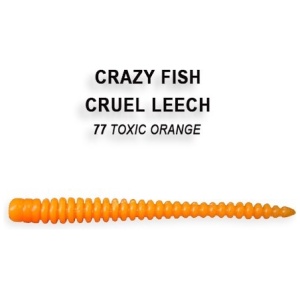 Silikoon Crazy-Fish Cruel Leech 5,5cm 8tk #77