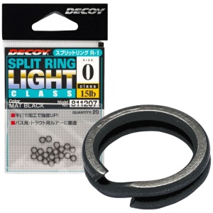 Rõngas Decoy split ring light nr.00 12lb 20tk