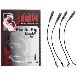 Feeder kumm Brave Elastic Rig 12cm 4tk